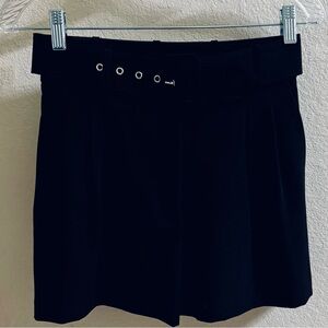 Antonio Melani Dressy Pleated Shorts Black NWT SIZE O